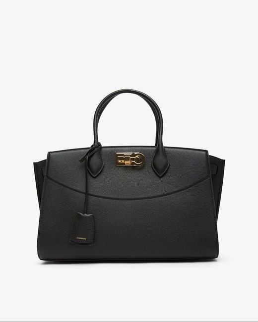 Ferragamo The New Studio Black Bag