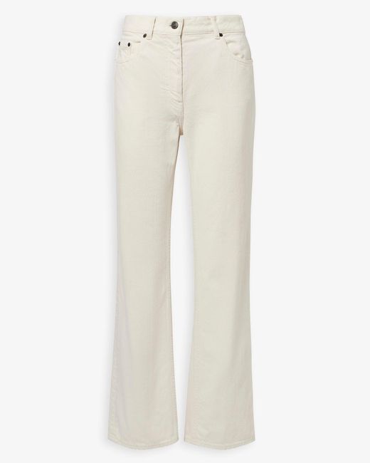 The Row Natural Fargo Off-white Ecru Jeans