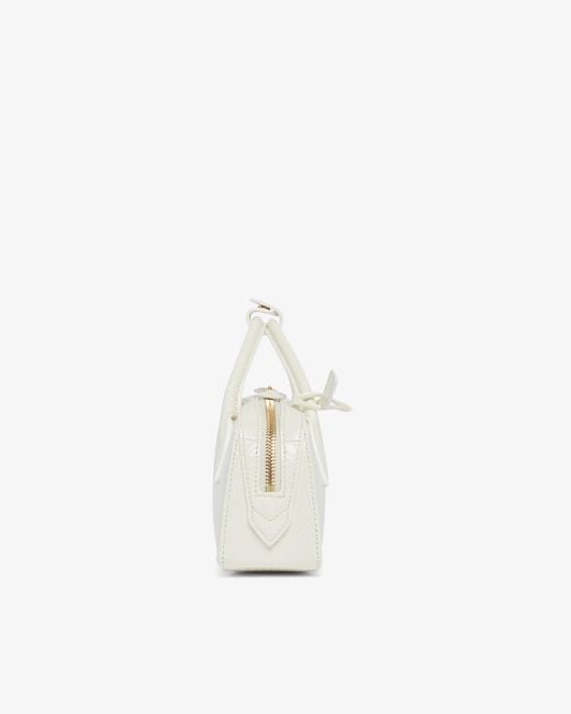 Alaïa Natural Le Teckel Snow Clutch
