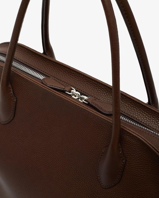 The Row Agnes 15 Dark Brown Bag
