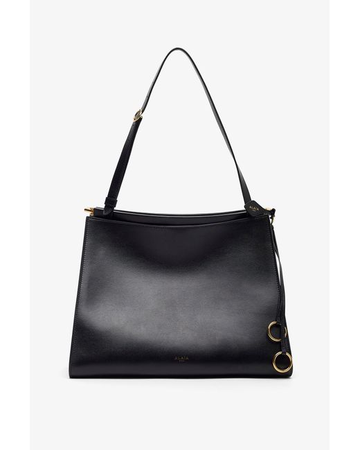 Alaïa Le Click Medium Square Black Bag