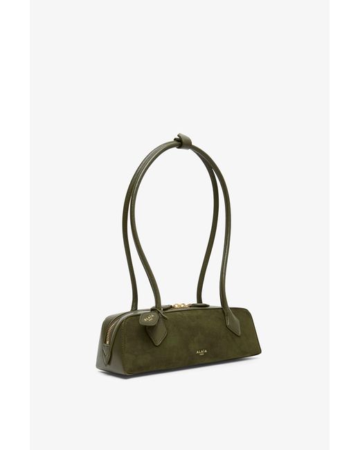 Alaïa Le Teckel Small Green Bag