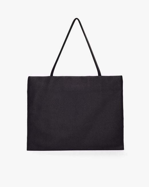 The Row Cecily Large Black Tote Bag