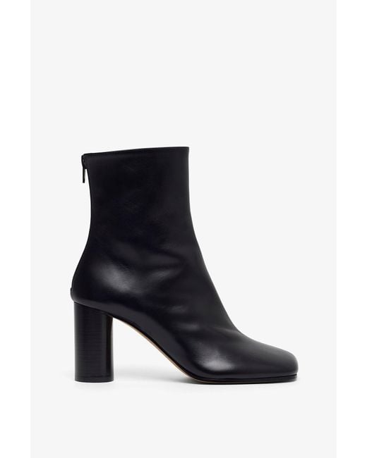 Phoebe Philo Tug 80 Black Ankle Boots