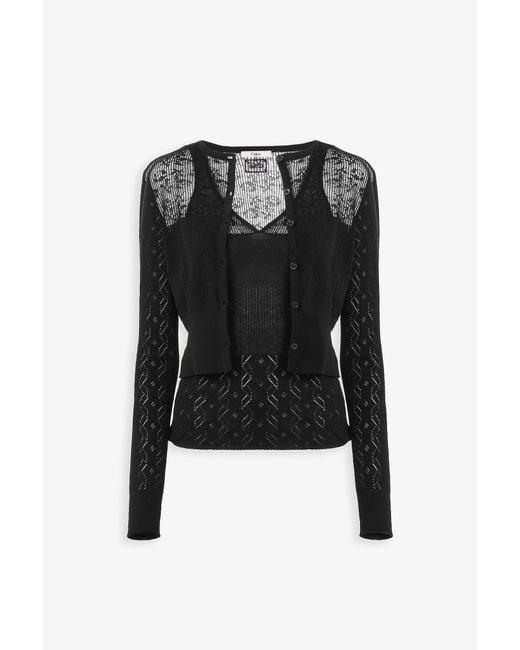 Chloé Black Knitted Top
