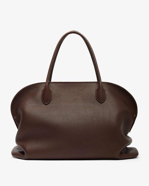 The Row Agnes 15 Dark Brown Bag