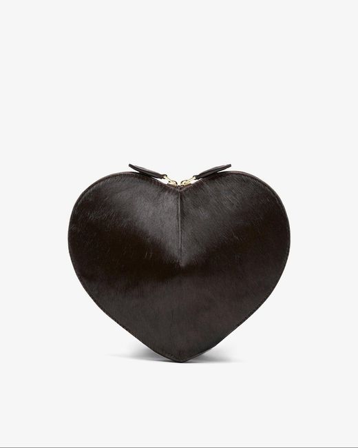 Alaïa Black Le Coeur Brown Crossbody Bag