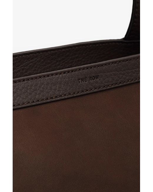 The Row Xl Park Tote Dark Brown Bag