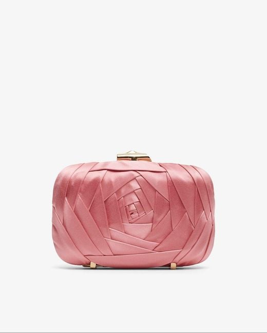 Roger Vivier Pink Boite De Nuit Rose Clutch