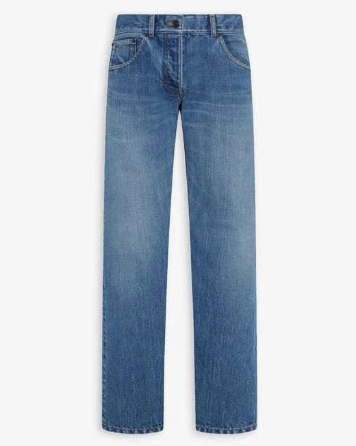 The Row Blue Fima Medium Indigo Jeans