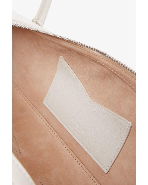 Alaïa White Le Teckel Medium Leather Bag