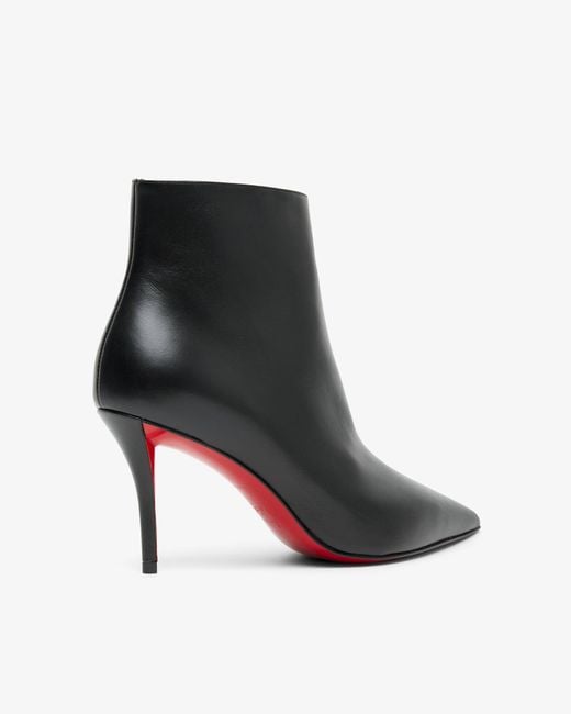 Christian Louboutin Miss Z 80 Black Ankle Boots