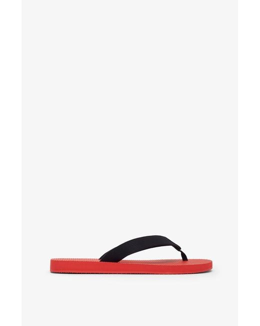 The Row Red Dune Classic Sandals
