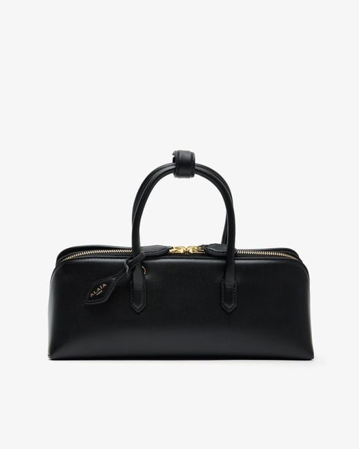 Alaïa Delta Small Black Bag