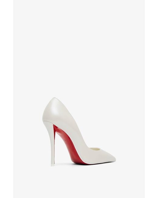 Christian Louboutin White Miss Z 100Mm Pumps