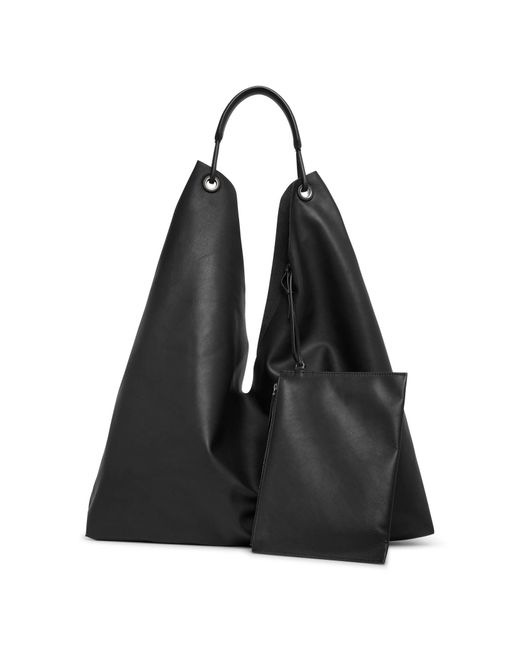 The Row Bindle 3 Black Leather Shoulder Bag