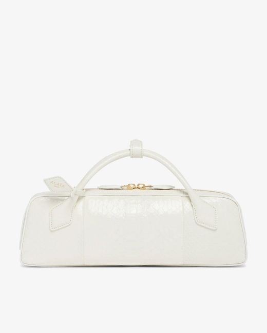 Alaïa Natural Le Teckel Snow Clutch