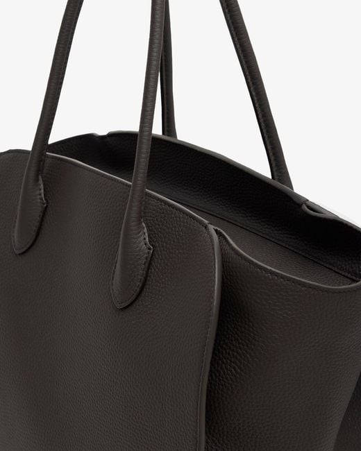 The Row Black Marlo 14 Walnut Bag