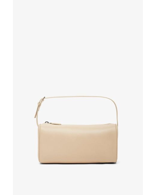 The Row Natural 90's Sand Leather Bag