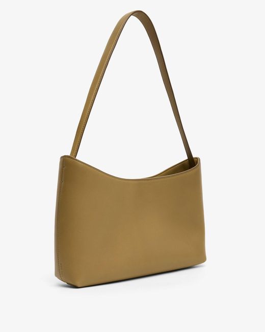 The Row Metallic Alma Baguette Shoulder Bag