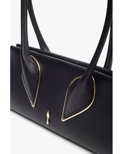 Christian Louboutin Venus Black Baguette Shoulder Bag