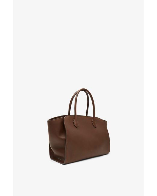 The Row Marlo 12 Dark Brown Tote Bag