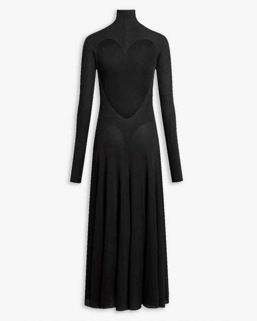 Alaïa Black Dress With Turtleneck