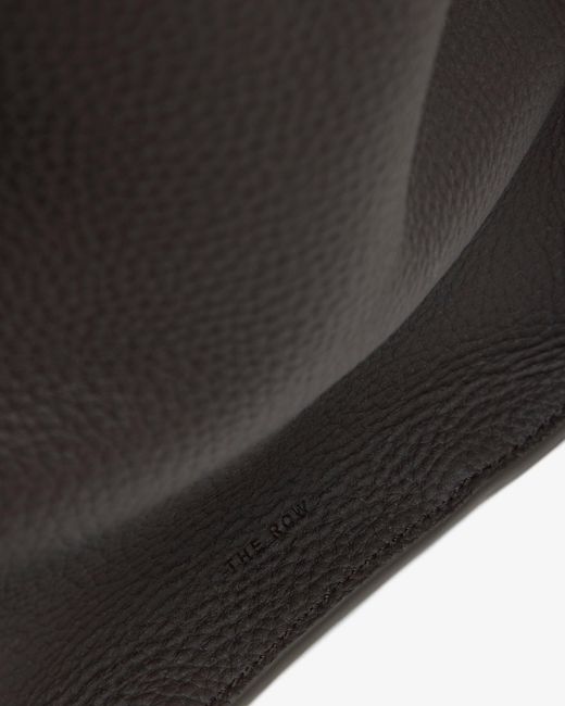 The Row Black Marlo 14 Walnut Bag