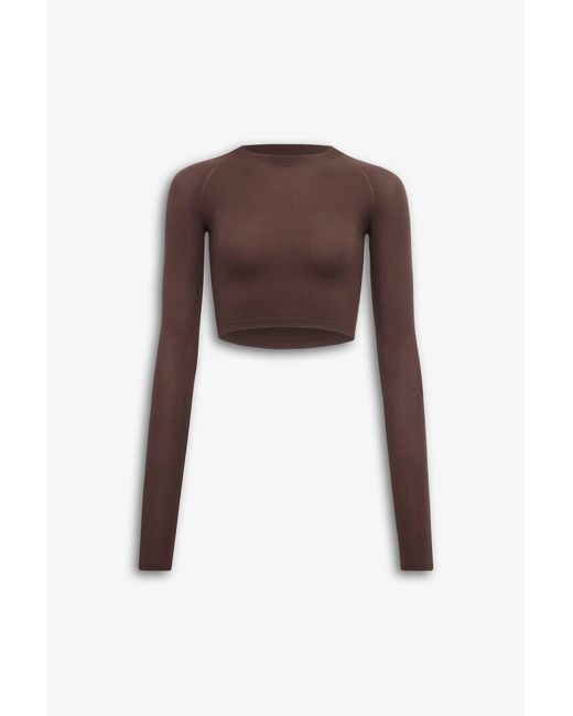 Alaïa Brown Second Skin Top