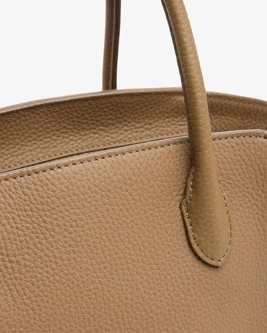 The Row Natural Marlo 12 Dark Bag