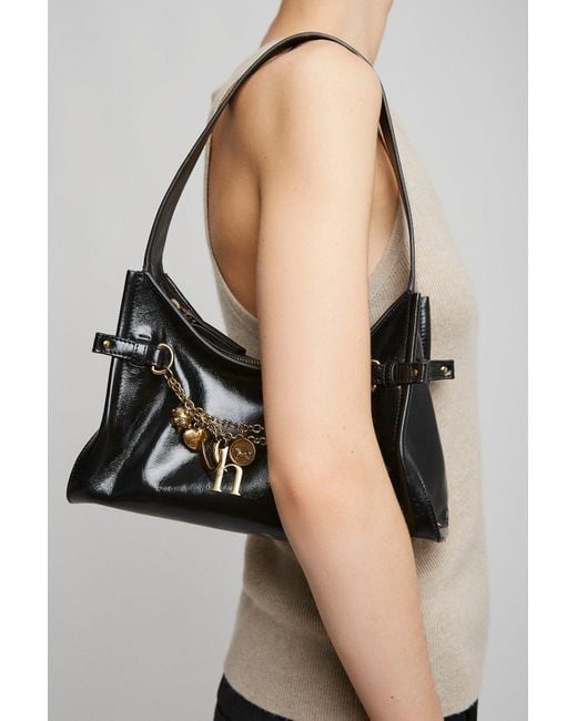 Chloé Chloe Charms Small Black Shoulder Bag