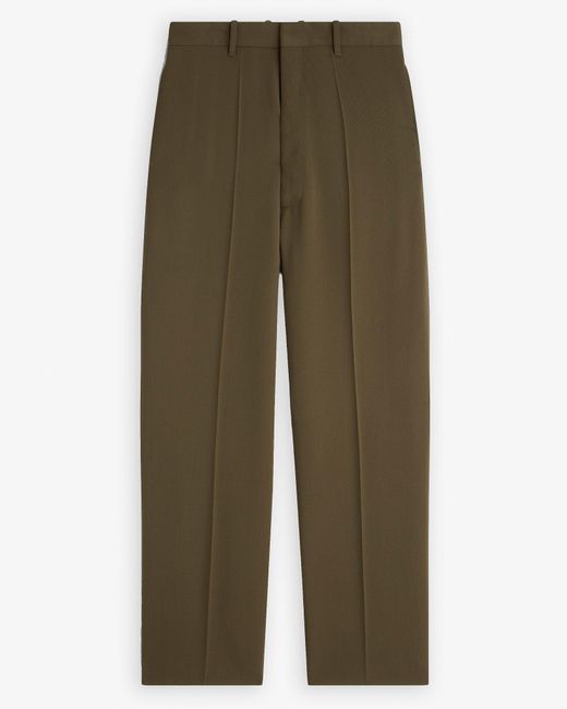Phoebe Philo Green Drop Dark Beige Trousers