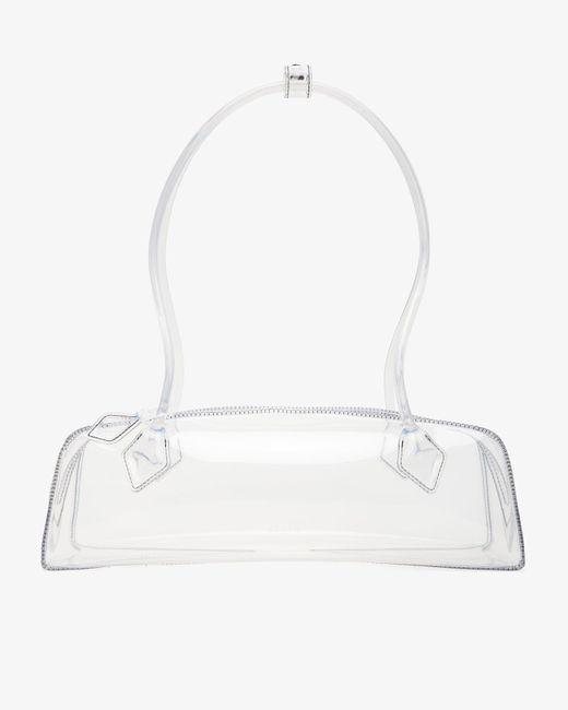 Alaïa Le Teckel Medium Black And White Bag