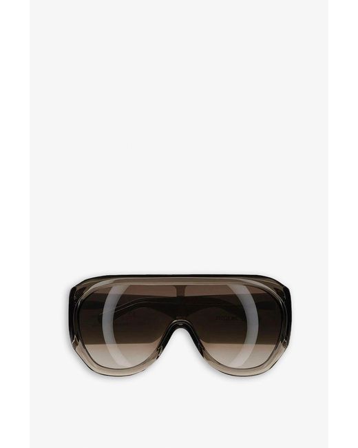 Phoebe Philo Black Bombe Oversized Sunglasses