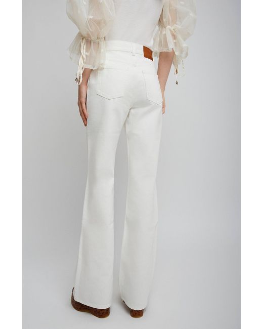 Chloé White Trousers