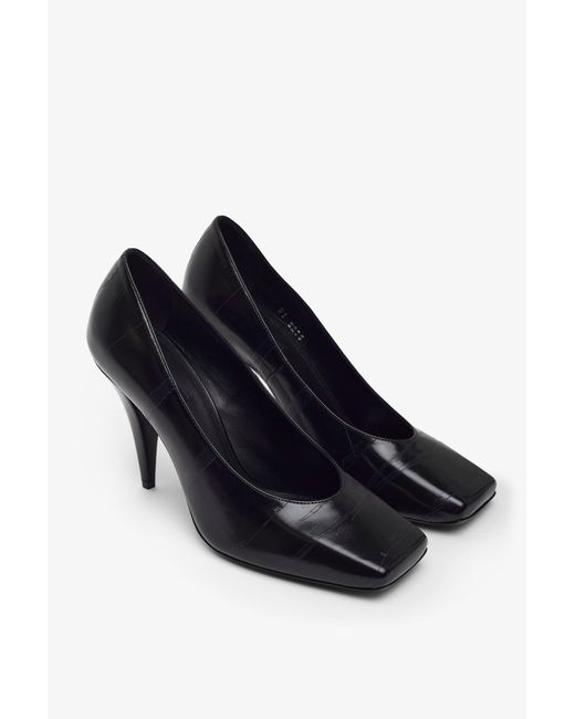 Givenchy Squared 95 Black Pumps