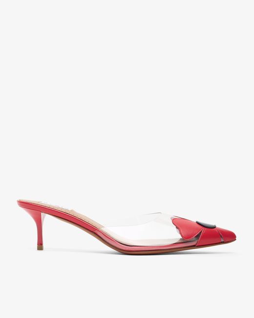 Alaïa Pink Bloom 55 Mules