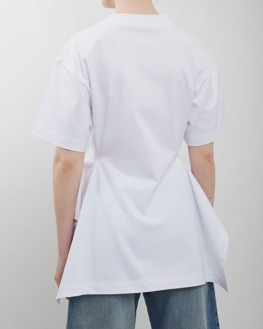 Alaïa Panelled White Top
