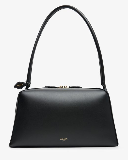 Alaïa Le Bouledogue Medium Black Leather Bag