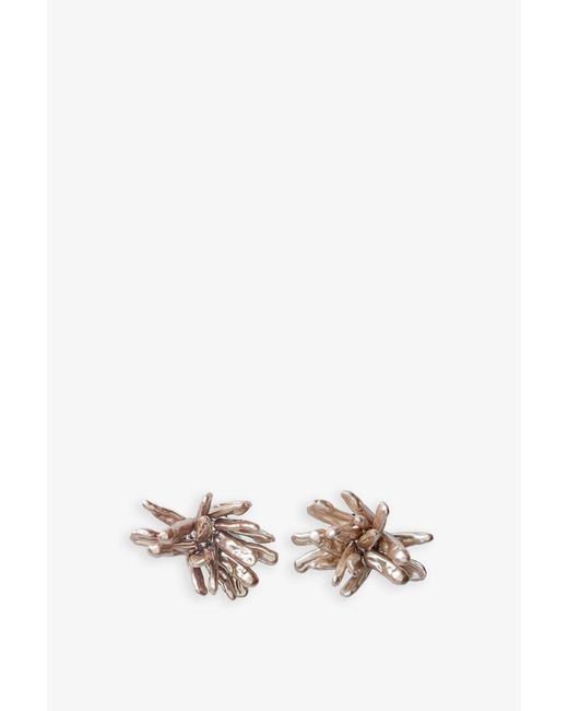 Phoebe Philo Multicolor Cluster Pearl Blush Earrings