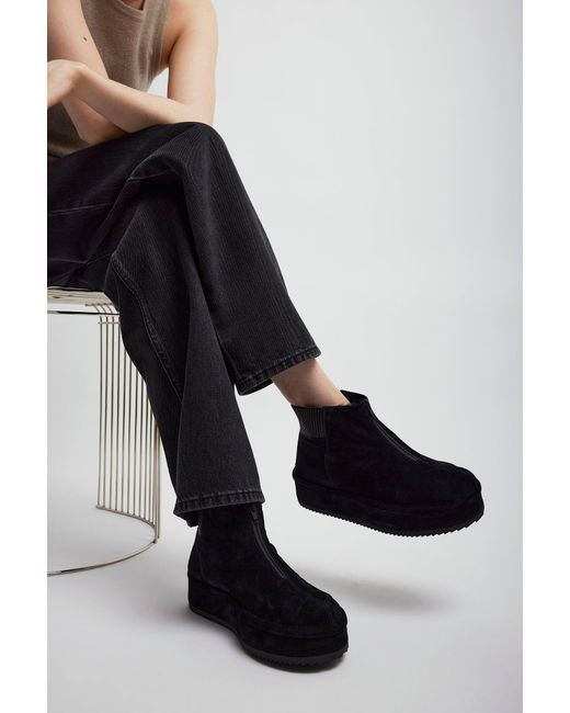 Phoebe Philo Bumper Booties in Black | Lyst UK