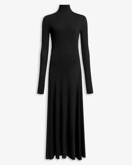 Alaïa Black Dress With Turtleneck