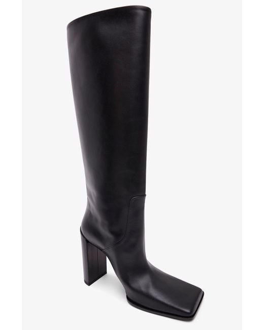 Alaïa Square 90 Black High Boots