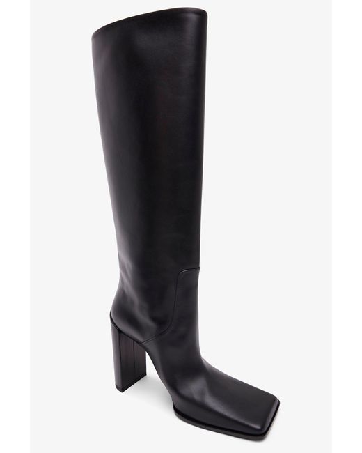 Alaïa Square 90 Black High Boots