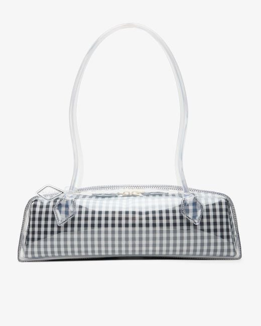 Alaïa Le Teckel Medium Black And White Bag