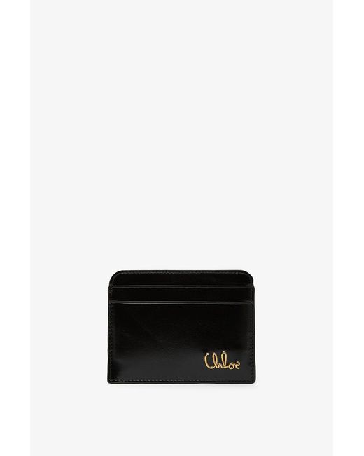 Chloé Chloe Iconic Black Card Holder