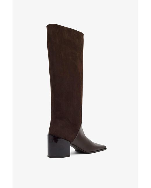 Alaïa Brown 55 Brown Knee Boots