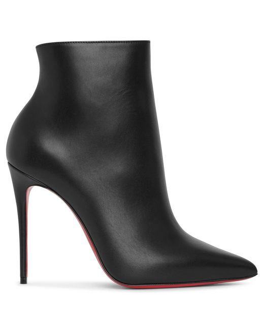 louboutin booties black