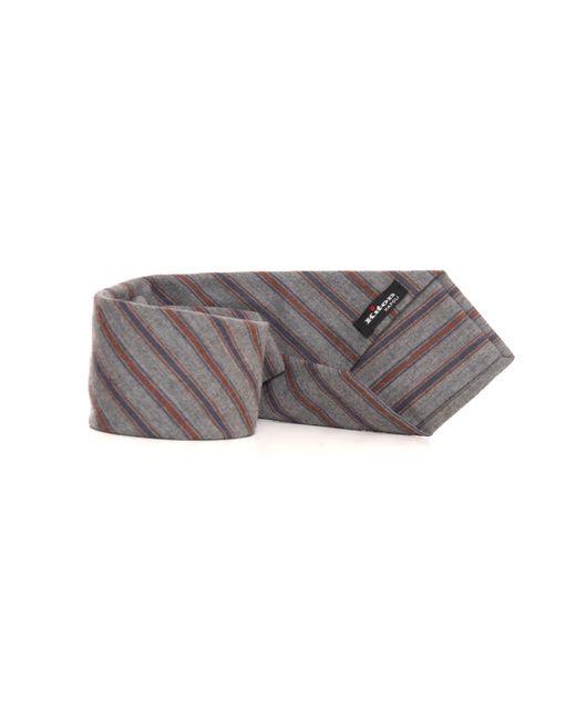Cravatta di Kiton in Gray da Uomo