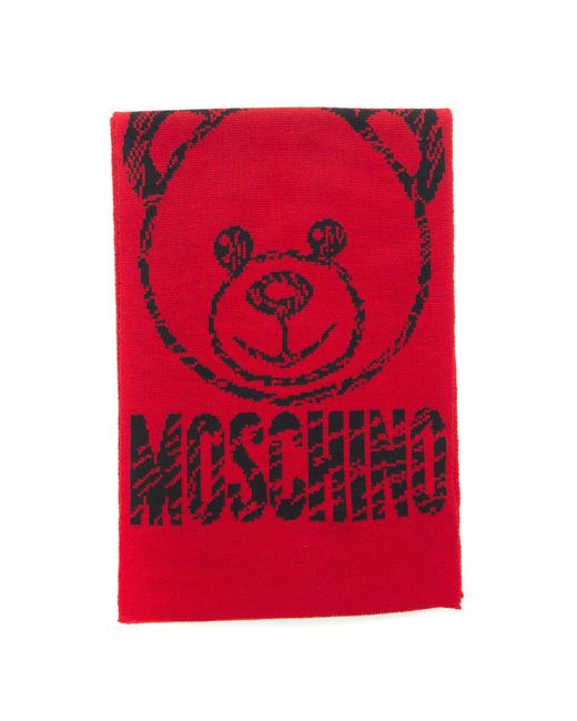 Sciarpa di Moschino in Red da Uomo